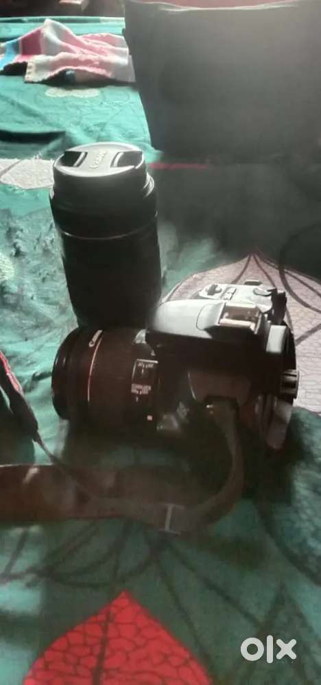 Camera 200D mark ii with 18 - 55 mm lens and 250 mm
