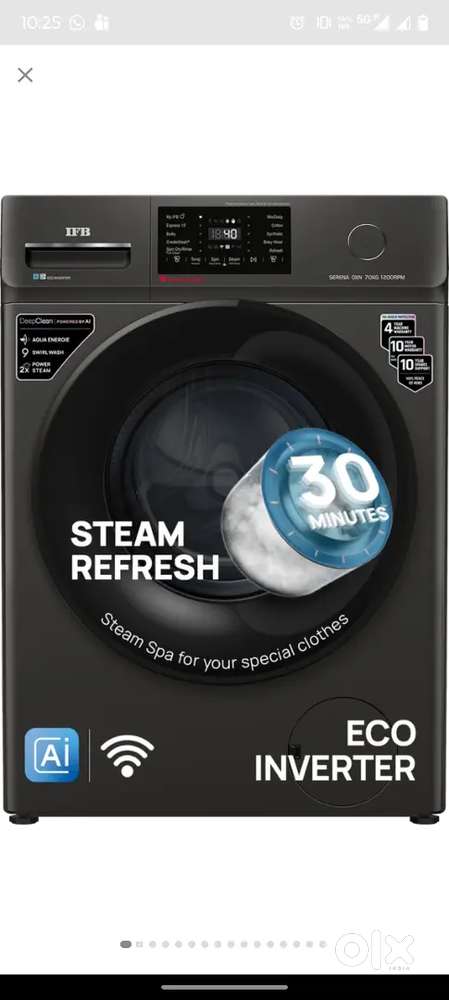 Brand new IFB 7 kg front load washing machine