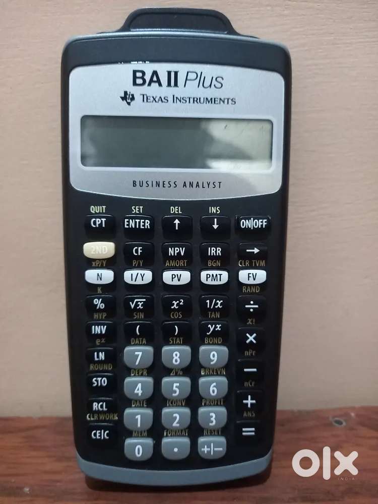 Texas Instrument BA ll Plus Financial Calculator