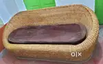 Apple shape cane sofa with chair