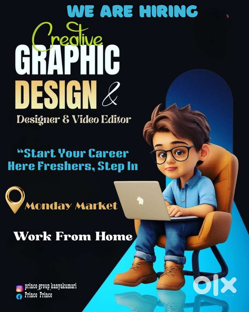 We’re Hiring – Graphic Designer, HR Intern, BDE & Digital Marketing Ex