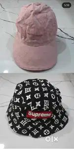 Gucci & louis vuitton caps