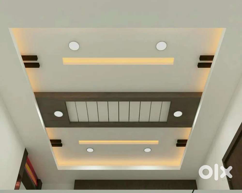 Gypsum pop ceiling design