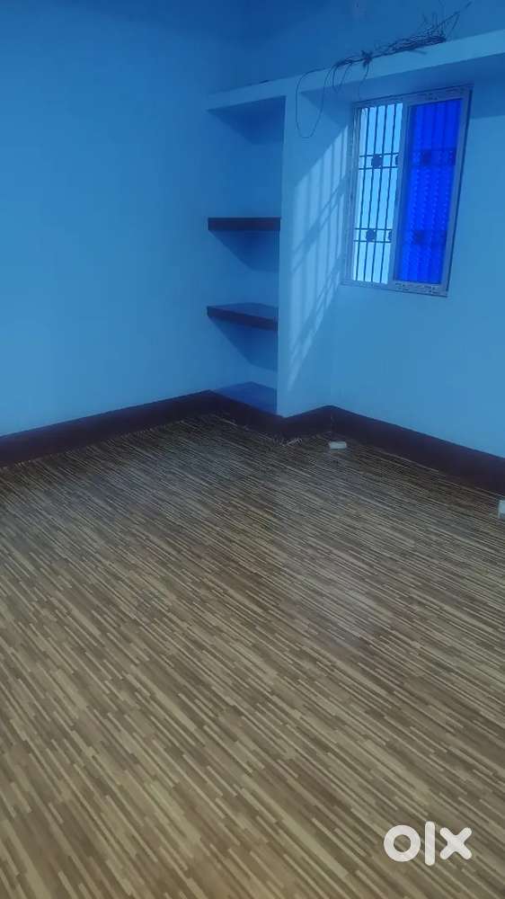 2Room 1 kitchen 1 bathrom 1 puja room & balcony long size on road side