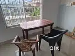 One table two chairs