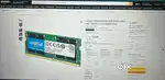 Crucial 8GB DDR4-2400Mhz RAM