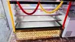AC counter with deep freezer  New condition 5 month old