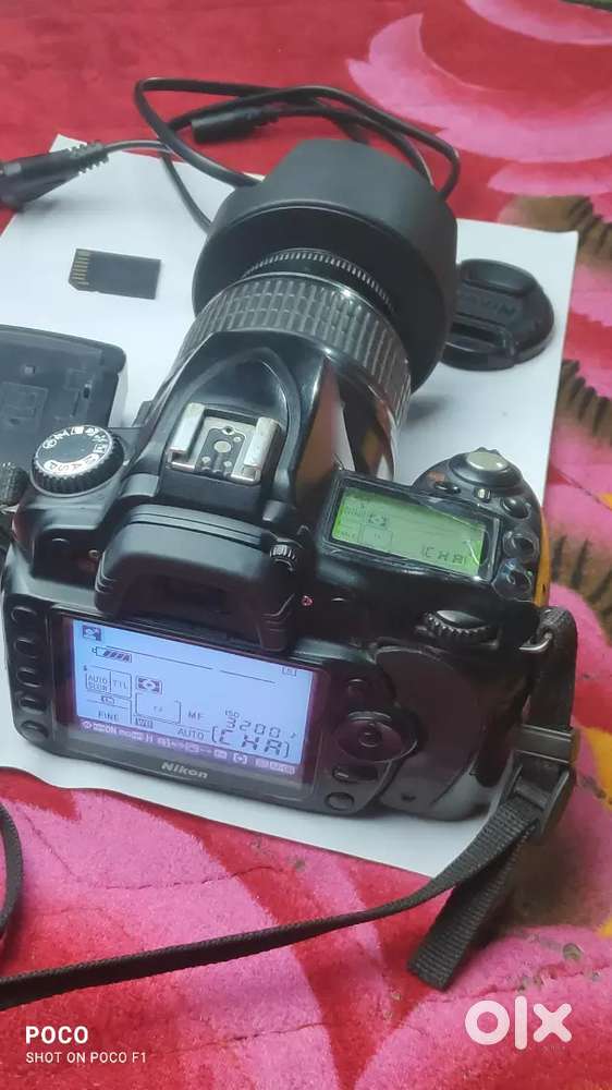 Camera D90 Nikon lens 18-55mm ke sath