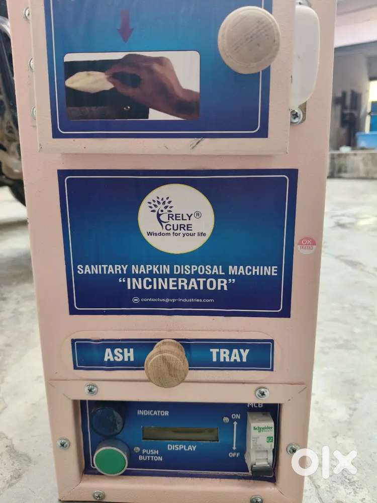 sanitary napkin disposal machine