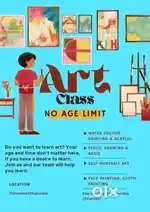 ART TEACHER AVAILABLE (NO AGE LIMITS )