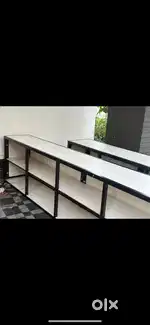 Rack and table for shop