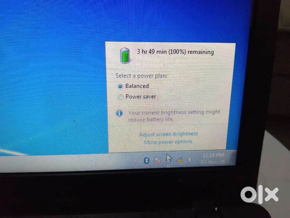 Laptop Running condition