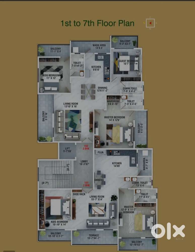 Fresh construction project having ready to move condition il