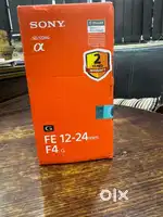 Sony E mount Fe 12-24mm F4 G Full Frame Lens(Sel1224G) Sealed Pack