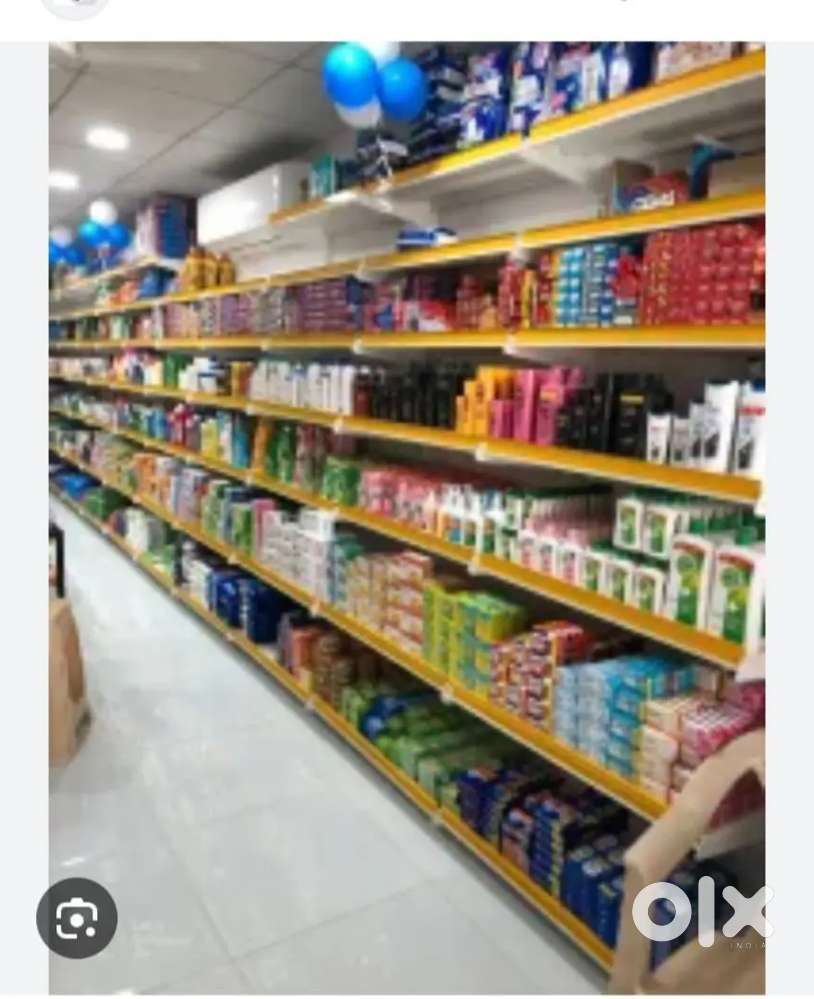 Grocery rack kirana rack supermarket rack display rack wall rack sale