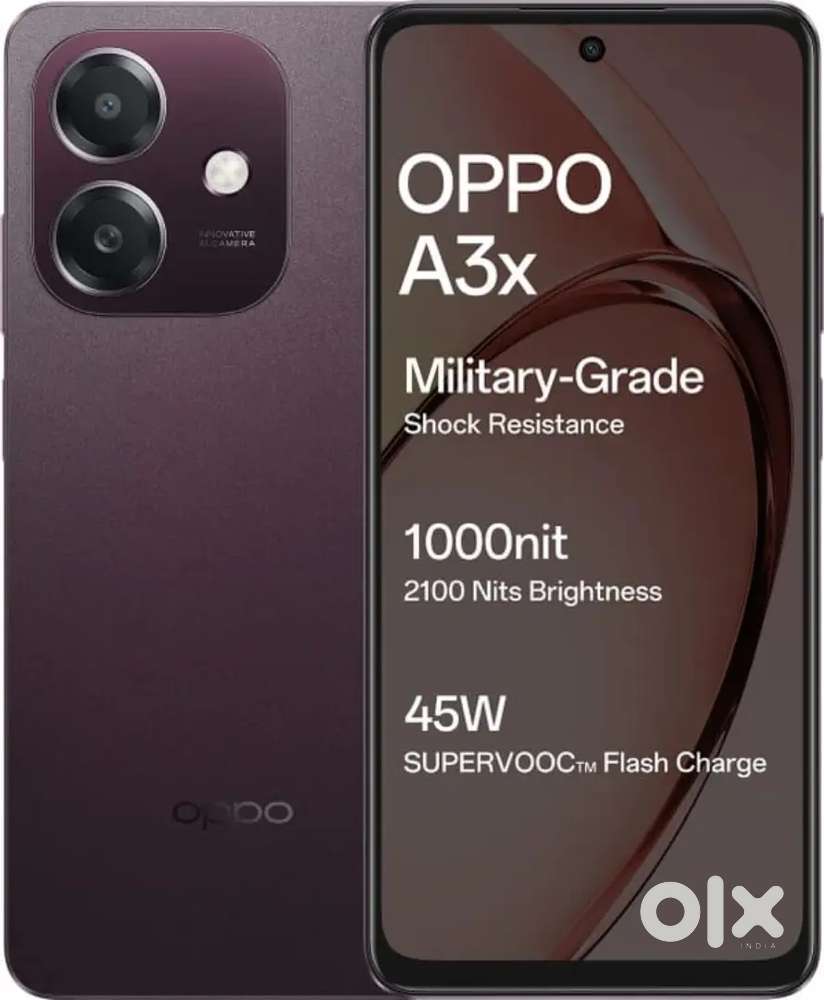 Oppo A3x 4g red colour