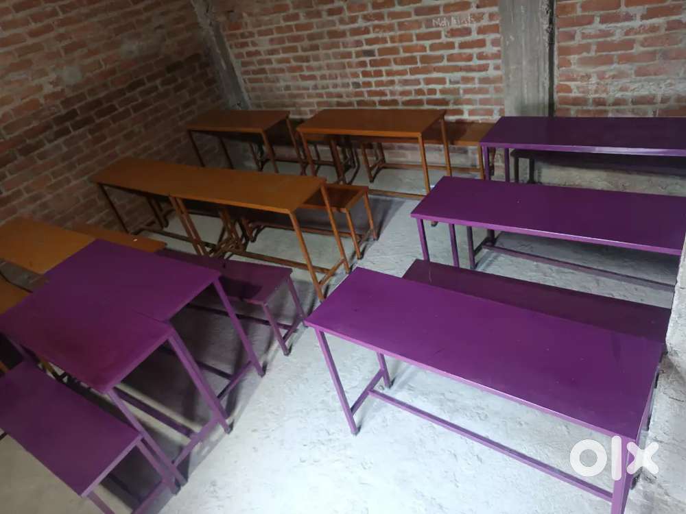 School Bench or Desk / Bench for Coaching ₹2000 / Set