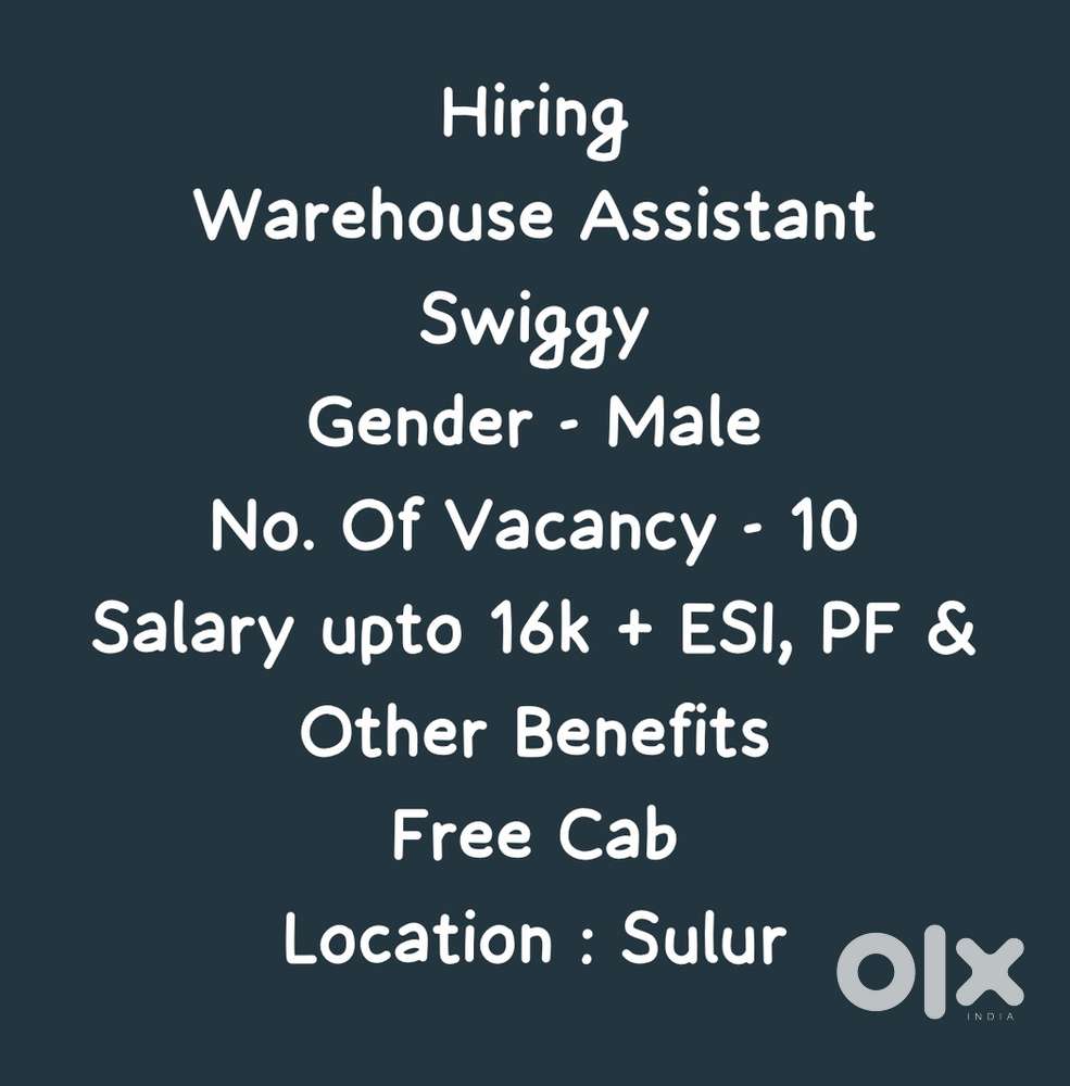 Sulur - Warehouse Assistant