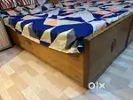 Beds with king size with cotton mattress