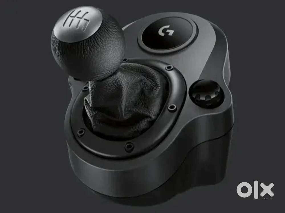 LOGITECH G923 STEERING WHEEL WITH LOGITECH GEAR SHIFTER WITH BOX