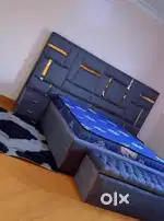 A doubles bed 6 by 6
