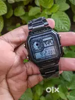 Casio illuminater ,Magnetic trending new watch