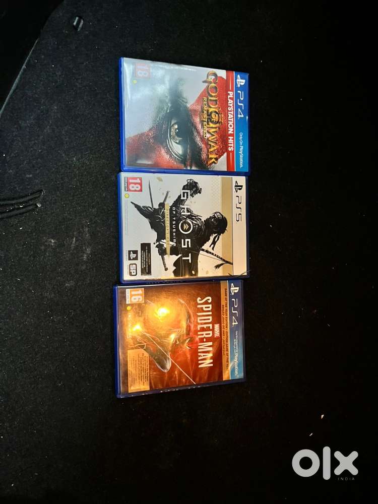 Ps5 and ps4 disc games