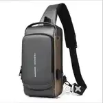Waterproof bag and Crossbody bag with smart lock and USB charger