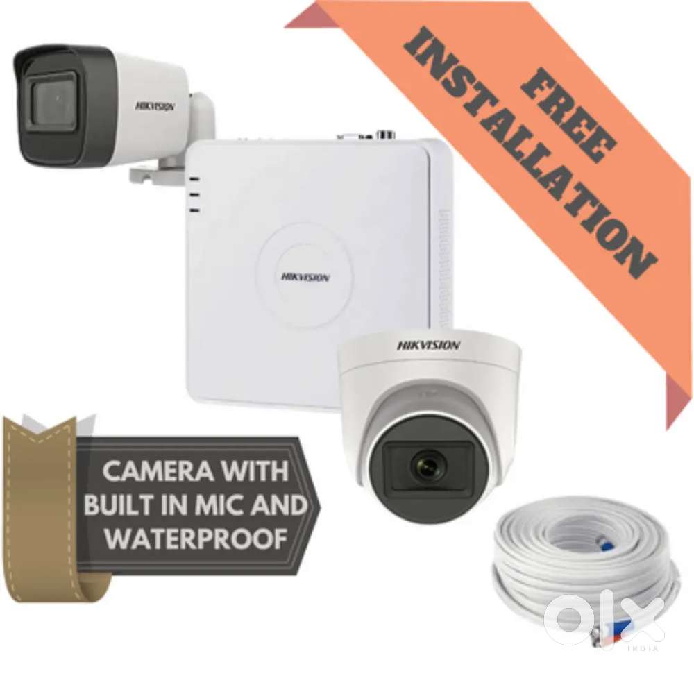 Hikvision cctv camera set at lowest price