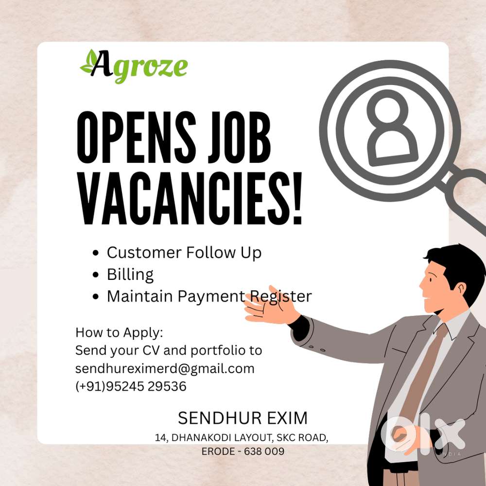 Accountant & Office Assistant Jobs Open