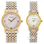 Brand New Sealed Sonata Couple Watch  Stainless Steel Gold-Silver