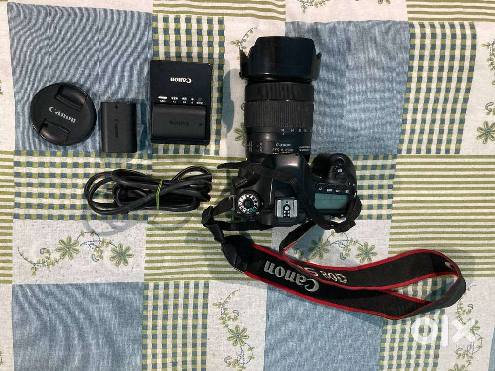 Canon 80D with 135 mm lens