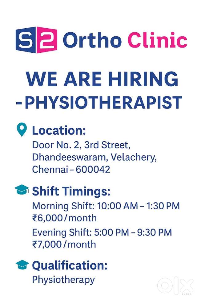 Physiotherapist in clinic