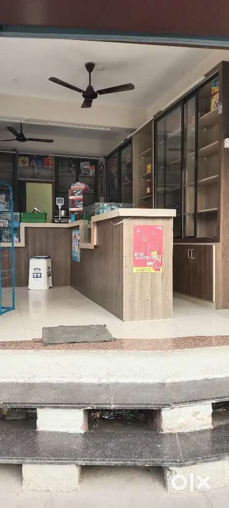 Graund floor shop bhade