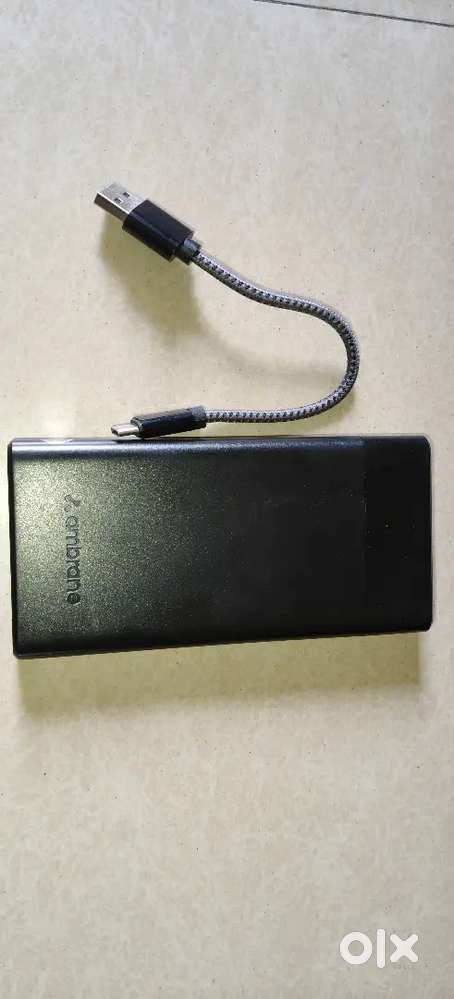 Ambrane power bank for mobile and laptop 10000 mah