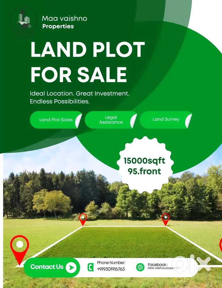 95x158 sft commercial plot