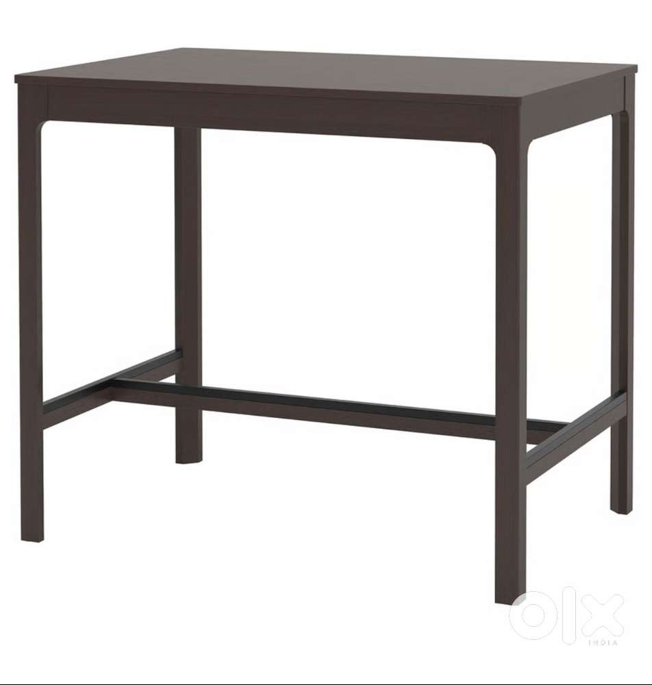 IKEA EKEDALEN Bar table, dark brown, 120x80x105 cm