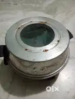 Round electric cake oven