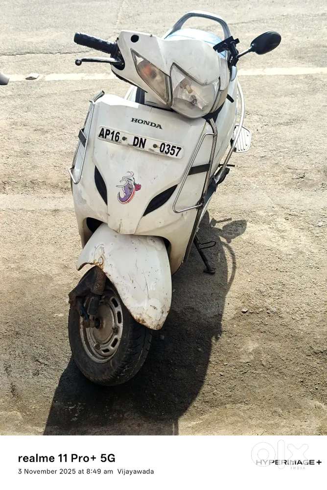 Scooty was very good condition and milage was extremely super.