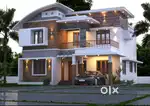 3 BHK House / 1700sqft/ 4.5 cent nearby Mannuthy - THrissur