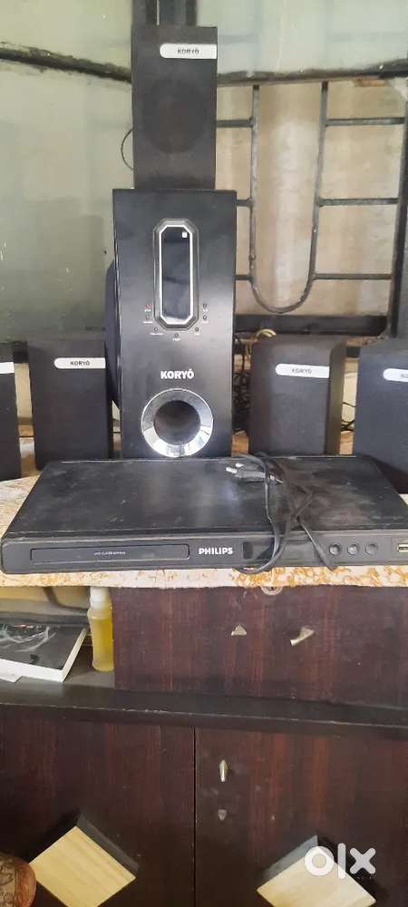 Philips dvd player and music system