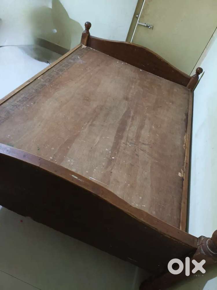 Strong & Spacious Wooden Double Bed  Durable
