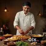 Gents cook chahiye full day ke liye