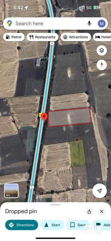 Agricultural land for sale on Shujalpur -Ashta hiwaghway NH752C