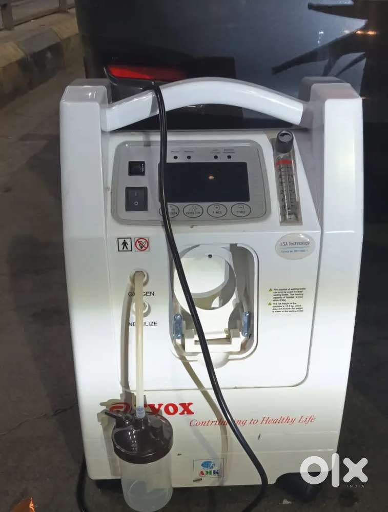 Oxygen concentrator 5liter evox brand rent 5k or buy 40k 3years warant