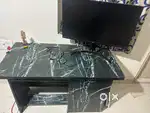 Working table, Chair, Washing Machine, 6x3 bed , Sofa