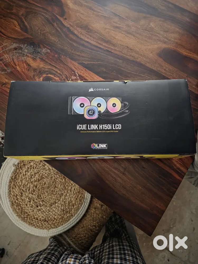 CPU Liquid Cooler Corsair iCUE LINK H150i RGB Black 360mm