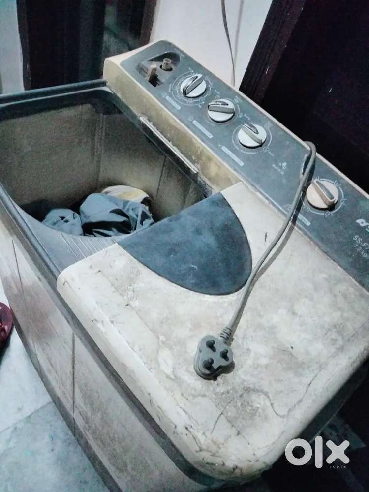 Washing machine working condition