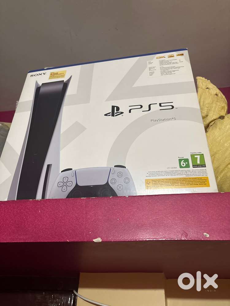 PS 5 with controller