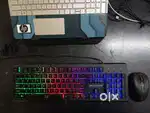 Wired EvoFox Warhammer Mechanical Keyboard and Amkette Wireless Mouse